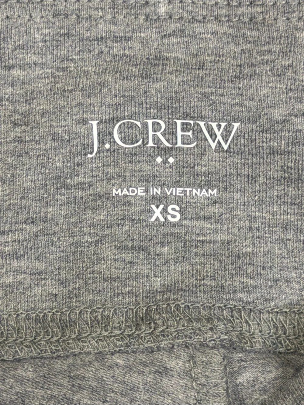 J. Crew Heather Gray Cropped Leggings. NWT. Size XSMALL